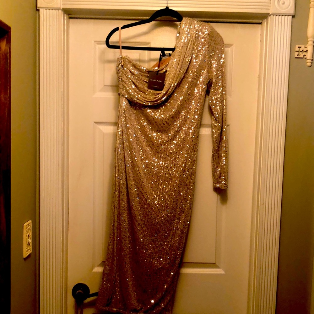 Beautiful beaded evening dress